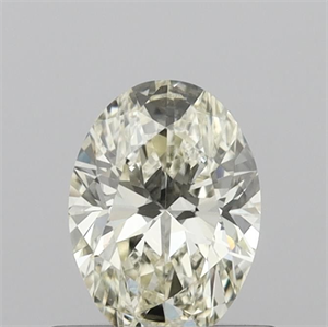 Picture of Natural Diamond 0.50 Carats, Oval with  Cut, M Color, VS2 Clarity and Certified by IGI