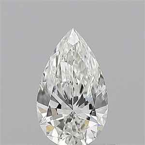 Picture of Natural Diamond 0.55 Carats, Pear with  Cut, F Color, VVS1 Clarity and Certified by GIA