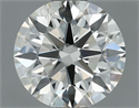 Diamante Natural 0.70 quilates, Redondo , Color J, claridad VS1 y certificado IGI