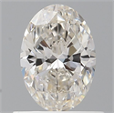 Diamante Natural 0.70 quilates, Ovalado , Color I, claridad VS1 y certificado GIA
