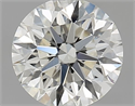 Natural Diamond 0.71 Carats, Round with Excellent Cut, I Color, VVS1 Clarity and Certified by GIA