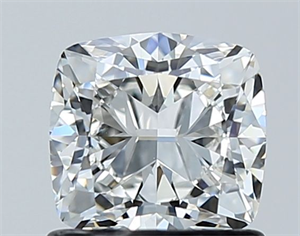 Foto Diamante Natural 1.01 quilates, Del cojín , Color G, claridad VS1 y certificado GIA de