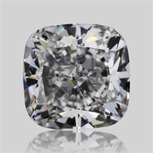 Foto Diamante Natural 0.50 quilates, Del cojín , Color E, claridad SI1 y certificado GIA de