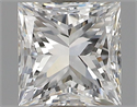 Diamante Natural 0.50 quilates, Princesa , Color F, claridad VS2 y certificado GIA