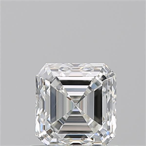 Foto Diamante Natural 0.91 quilates, Asscher , Color H, claridad VS1 y certificado GIA de