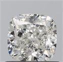Natural Diamond 0.90 Carats, Cushion with  Cut, H Color, VVS2 Clarity and Certified by GIA