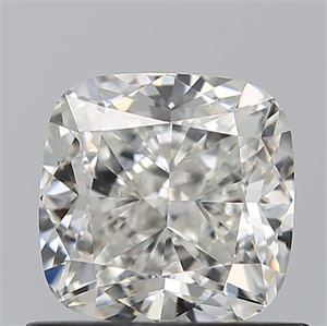 Foto Diamante Natural 0.90 quilates, Del cojín , Color H, claridad VVS2 y certificado GIA de