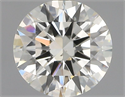 Natural Diamond 0.73 Carats, Round with Excellent Cut, K Color, SI1 Clarity and Certified by GIA