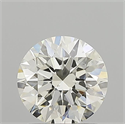 Diamante Natural 1.20 quilates, Redondo , Color J, claridad VS2 y certificado GIA