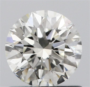 Picture of Natural Diamond 0.71 Carats, Round with Excellent Cut, I Color, VS2 Clarity and Certified by IGI