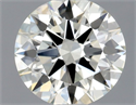 Diamante Natural 0.53 quilates, Redondo , Color L, claridad VS1 y certificado GIA