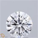 Lab Grown Diamond 2.01 Carats, Round with Ideal Cut, D Color, VVS2 Clarity and Certified by IGI