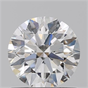 Natural Diamond 0.91 Carats, Round with Excellent Cut, G Color, SI2 Clarity and Certified by GIA
