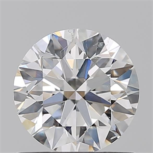 Picture of Natural Diamond 0.91 Carats, Round with Excellent Cut, G Color, SI2 Clarity and Certified by GIA