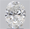 Diamante Natural 2.00 quilates, Ovalado , Color E, claridad SI1 y certificado GIA