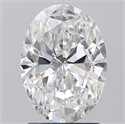 Diamante Natural 2.00 quilates, Ovalado , Color E, claridad SI1 y certificado GIA