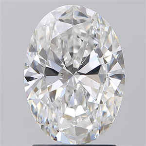 Foto Diamante Natural 2.00 quilates, Ovalado , Color E, claridad SI1 y certificado GIA de