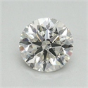 Natural Diamond 0.63 Carats, Round with Excellent Cut, I Color, SI1 Clarity and Certified by GIA