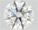 Diamante Natural 0.51 quilates, Redondo , Color I, claridad VVS1 y certificado GIA