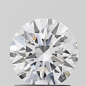 Picture of Lab Grown Diamond 1.03 Carats, Round with Ideal Cut, D Color, VVS2 Clarity and Certified by IGI