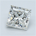 Diamante Natural 1.31 quilates, Princesa , Color I, claridad SI1 y certificado GIA