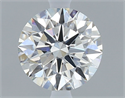 Natural Diamond 0.53 Carats, Round with Excellent Cut, H Color, VS1 Clarity and Certified by GIA