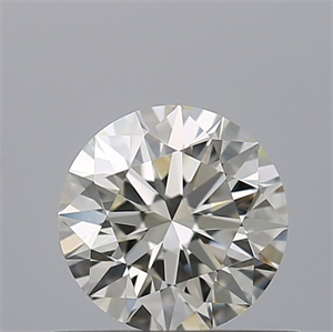 Picture of Natural Diamond 0.60 Carats, Round with Excellent Cut, H Color, VVS1 Clarity and Certified by IGI