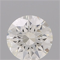 Natural Diamond 0.46 Carats, Round with Excellent Cut, K Color, I1 Clarity and Certified by GIA