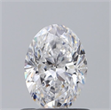 Diamante Natural 0.70 quilates, Ovalado , Color D, claridad SI1 y certificado GIA