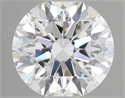 Del inventario de diamantes de laboratorio, 1.01 quilates, Redondo , Color D, claridad VVS2 y certificado IGI