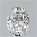 Diamante Natural 0.70 quilates, Ovalado , Color G, claridad VVS1 y certificado GIA