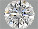 Del inventario de diamantes de laboratorio, 2.05 quilates, Redondo , Color E, claridad VS1 y certificado IGI