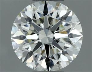 Picture of Natural Diamond 0.71 Carats, Round with Excellent Cut, J Color, VVS1 Clarity and Certified by IGI