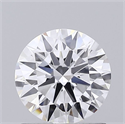 Del inventario de diamantes de laboratorio, 1.01 quilates, Redondo , Color D, claridad VVS2 y certificado IGI