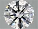 Del inventario de diamantes de laboratorio, 3.05 quilates, Redondo , Color D, claridad VS2 y certificado IGI