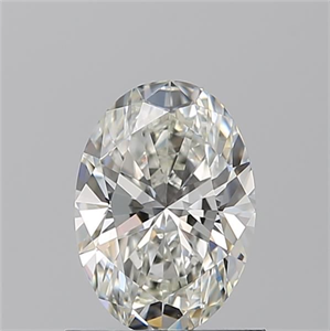 Picture of Natural Diamond 0.90 Carats, Oval with  Cut, H Color, VVS1 Clarity and Certified by GIA