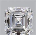 Natural Diamond 2.01 Carats, Asscher with  Cut, F Color, VVS2 Clarity and Certified by GIA