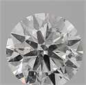 Natural Diamond 0.70 Carats, Round with Very Good Cut, F Color, I1 Clarity and Certified by GIA