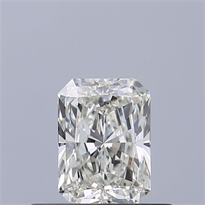 Picture of Natural Diamond 0.41 Carats, Radiant with  Cut, I Color, IF Clarity and Certified by GIA