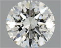 Diamante Natural 0.51 quilates, Redondo , Color J, claridad SI1 y certificado GIA