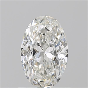 Foto Diamante Natural 0.78 quilates, Ovalado , Color H, claridad VVS1 y certificado GIA de