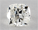 Natural Diamond 0.63 Carats, Cushion with  Cut, H Color, I1 Clarity and Certified by GIA