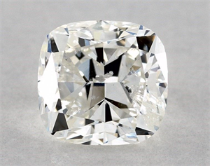 Picture of Natural Diamond 0.63 Carats, Cushion with  Cut, H Color, I1 Clarity and Certified by GIA