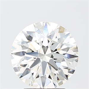 Picture of Lab Grown Diamond 3.02 Carats, Round with Ideal Cut, F Color, VVS2 Clarity and Certified by IGI