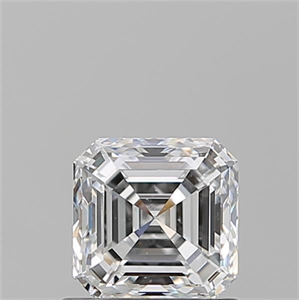 Foto Diamante Natural 0.90 quilates, Asscher , Color D, claridad VS2 y certificado GIA de