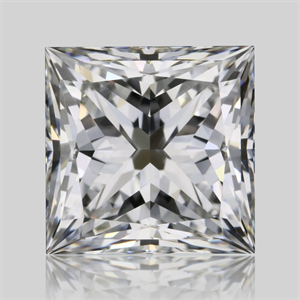 Foto Diamante Natural 1.05 quilates, Princesa , Color F, claridad VVS1 y certificado GIA de