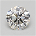 Del inventario de diamantes de laboratorio, 1.03 quilates, Redondo , Color E, claridad VS1 y certificado IGI