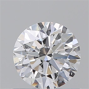 Picture of Natural Diamond 0.70 Carats, Round with Excellent Cut, D Color, SI1 Clarity and Certified by GIA