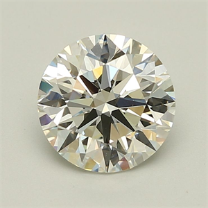 Foto Diamante Natural 2.35 quilates, Redondo , Color H, claridad IF y certificado IGI de