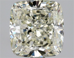 Foto Diamante Natural 2.03 quilates, Del cojín , Color L, claridad SI1 y certificado GIA de